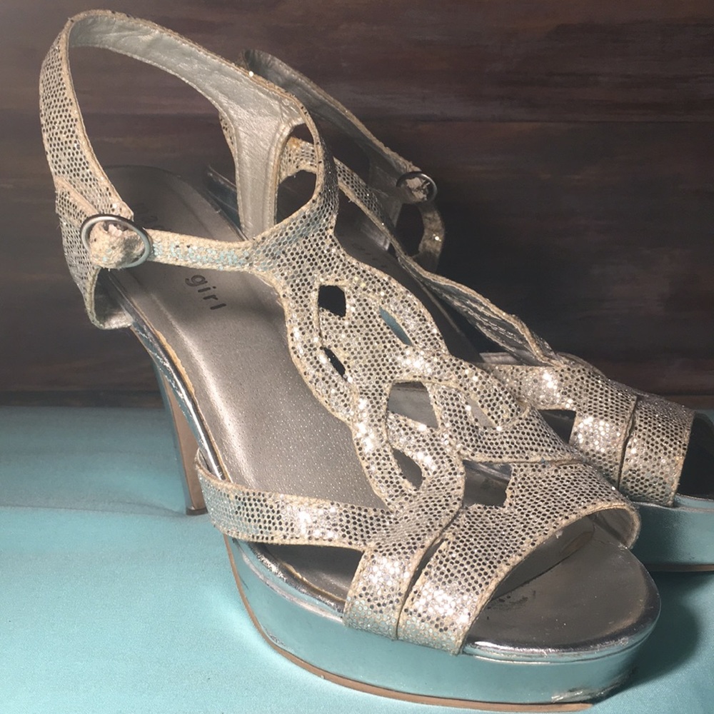 Sparkly heels